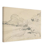 Monhegan (study) by Nicholas Roerich, canvas