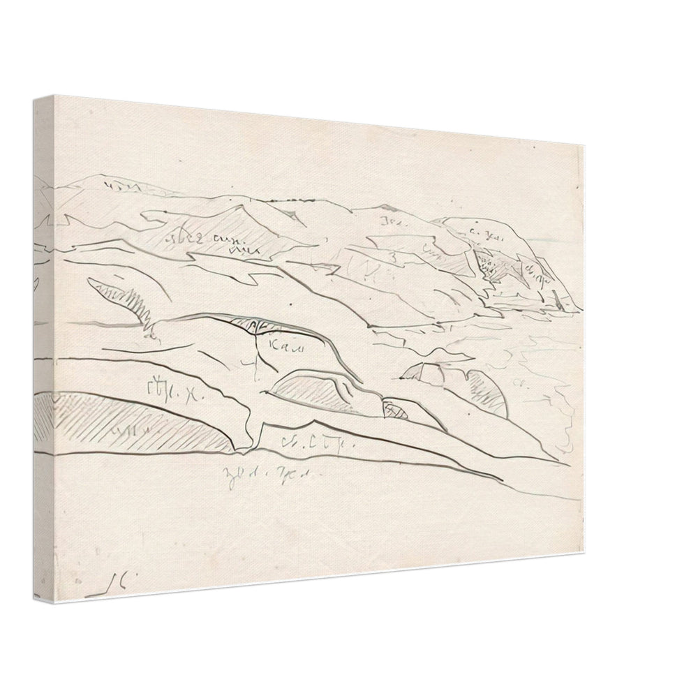 Monhegan (study) by Nicholas Roerich, canvas