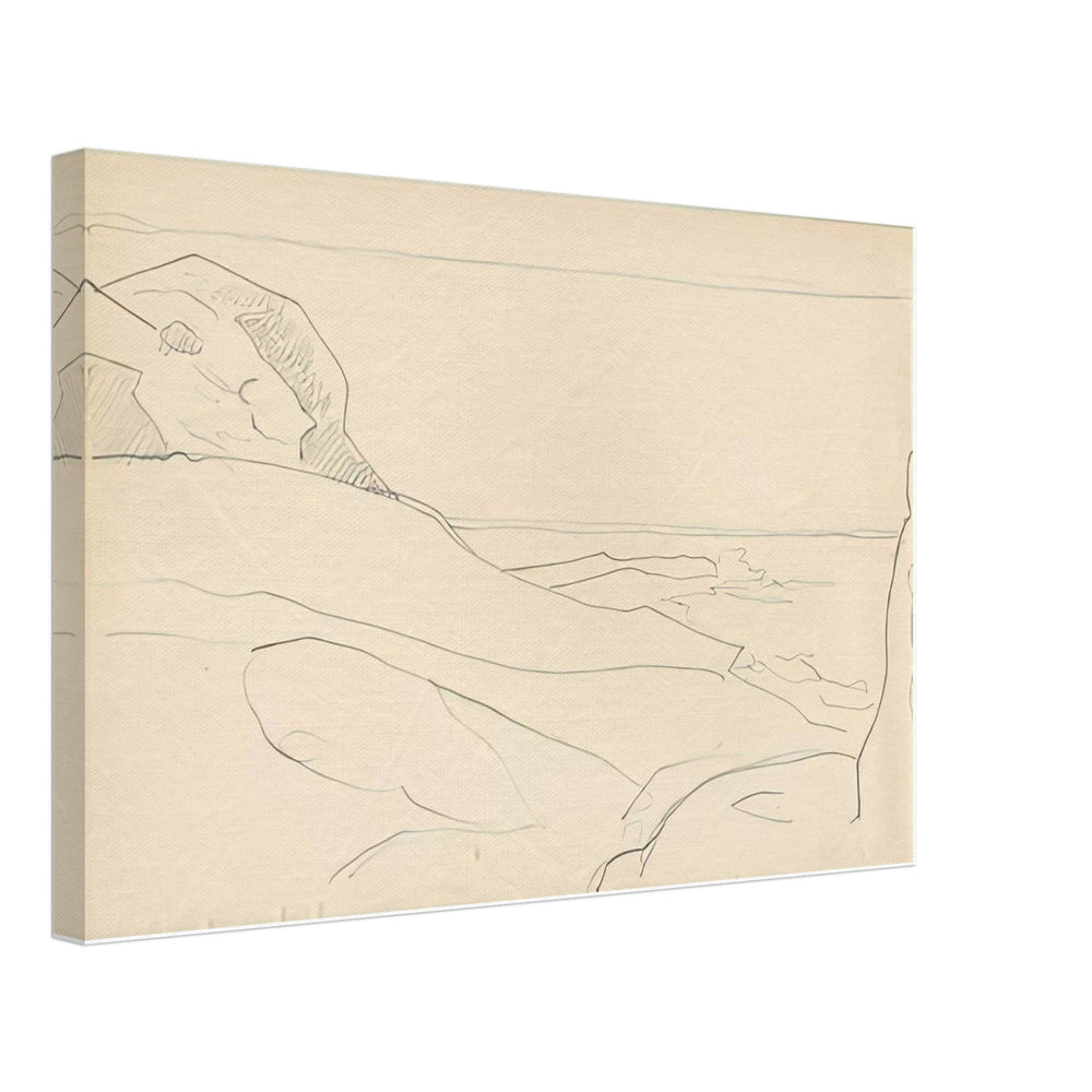 Monhegan (study) by Nicholas Roerich, canvas