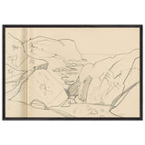 Monhegan (Study) by Nicholas Roerich, framed poster