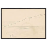 Monhegan (Study) by Nicholas Roerich, framed poster