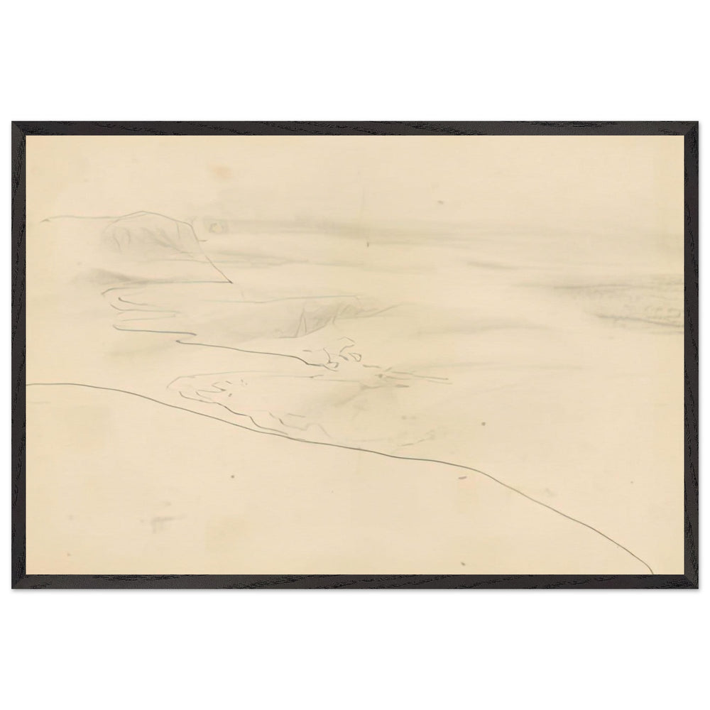 Monhegan (Study) by Nicholas Roerich, framed poster