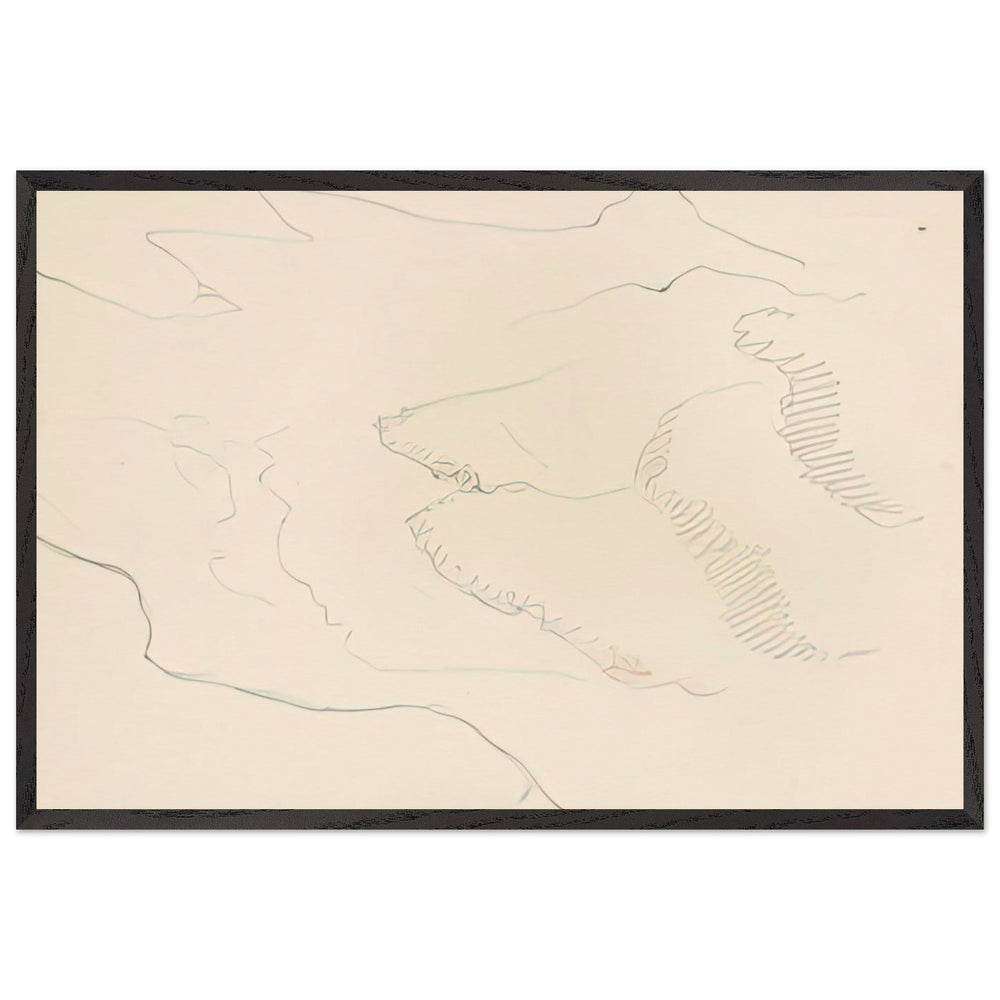 Monhegan (Study) by Nicholas Roerich, framed poster