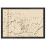 Monhegan (Study) by Nicholas Roerich, framed poster, view 2