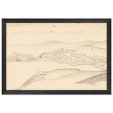 Monhegan (Study) by Nicholas Roerich, framed poster, view 2