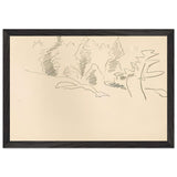 Monhegan (study) by Nicholas Roerich, framed poster, view 2