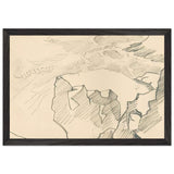 Monhegan (Study) by Nicholas Roerich, framed poster, view 2