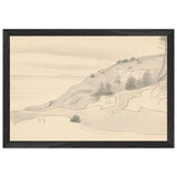 Monhegan (Study) by Nicholas Roerich, framed poster, view 2