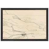 Monhegan (study) by Nicholas Roerich, framed poster, view 2