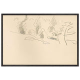 Monhegan (study) by Nicholas Roerich, framed poster