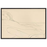 Monhegan (study) by Nicholas Roerich, framed poster