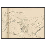 Monhegan (Study) by Nicholas Roerich, framed poster, view 3