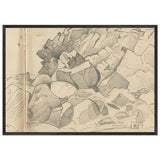 Monhegan (study) by Nicholas Roerich, framed poster, view 3