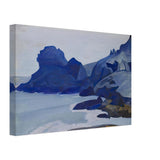 Monhegan (Vagueness) by Nicholas Roerich, canvas, view 2