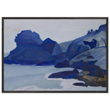 Monhegan (Vagueness) by Nicholas Roerich, framed poster, view 3
