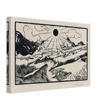 Mont Blanc by Felix Vallotton, canvas, view 2