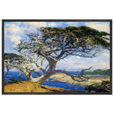 Monterey Cypress by Guy Rose, framed poster
