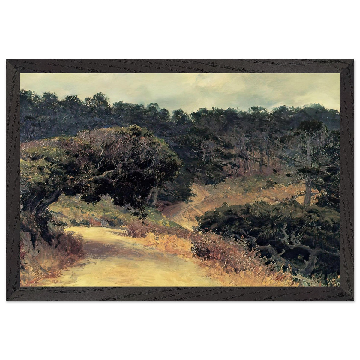 Monterey Forest by Guy Rose, framed poster, view 2