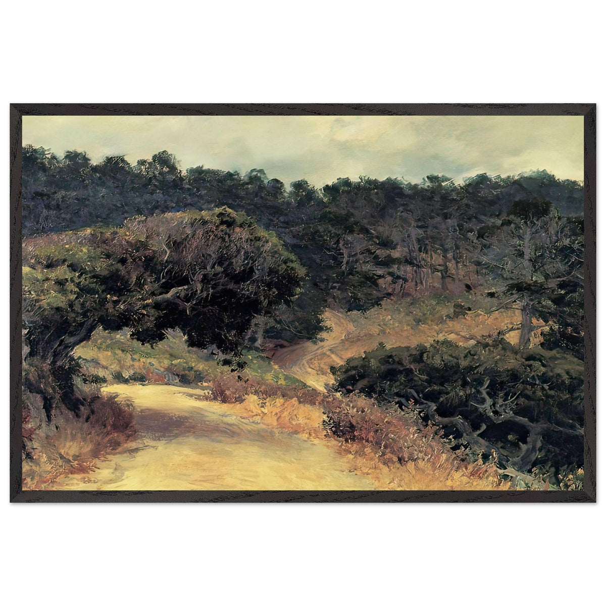 Monterey Forest by Guy Rose, framed poster
