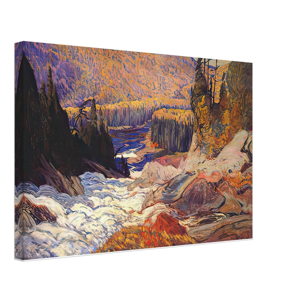 Montreal River by J. E. H. MacDonald, canvas