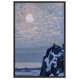 Moonlight. Sortavala by Nicholas Roerich, framed poster