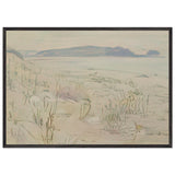Morning at the Beach by Fujishima Takeji, framed poster, view 3