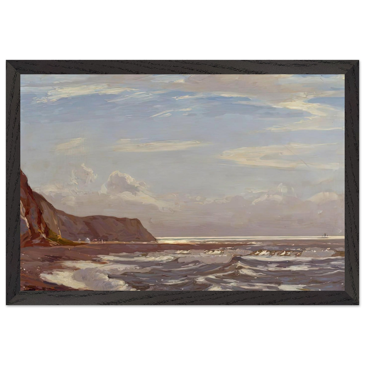Morning Glitter, Isle of Wight by Algernon Talmage, framed poster, view 2