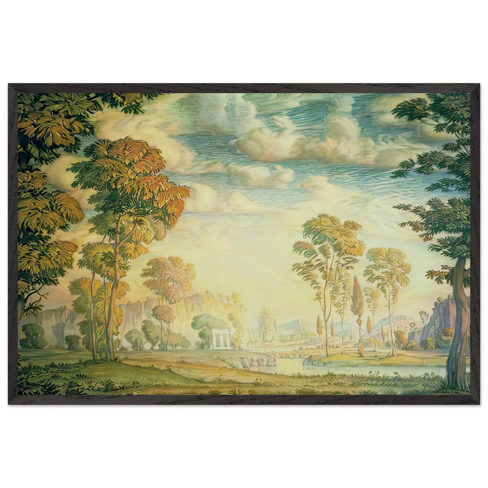 Morning by Konstantin Bogaevsky, framed poster