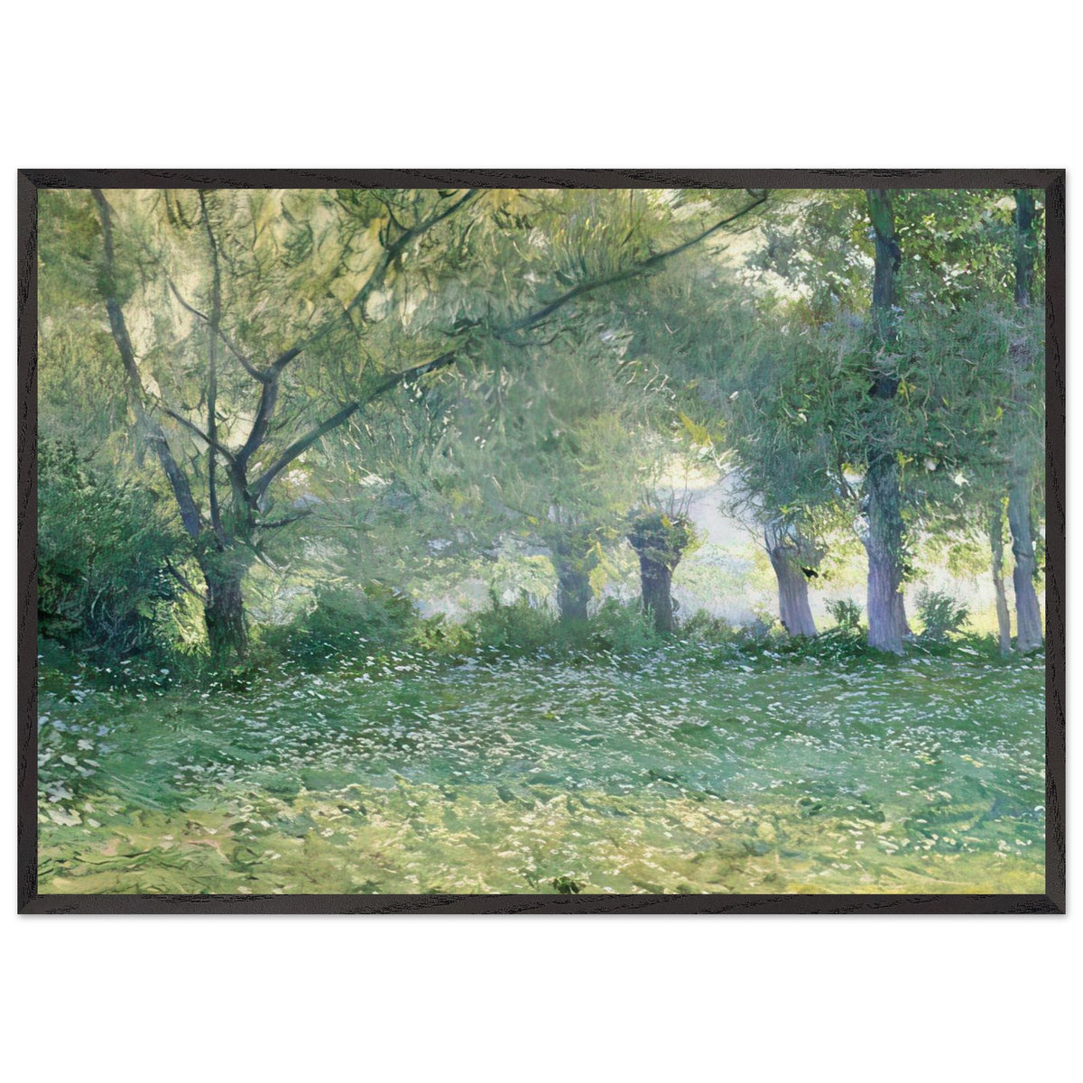 Morning Mist (also known as Late Spring) by Guy Rose, framed poster, view 3