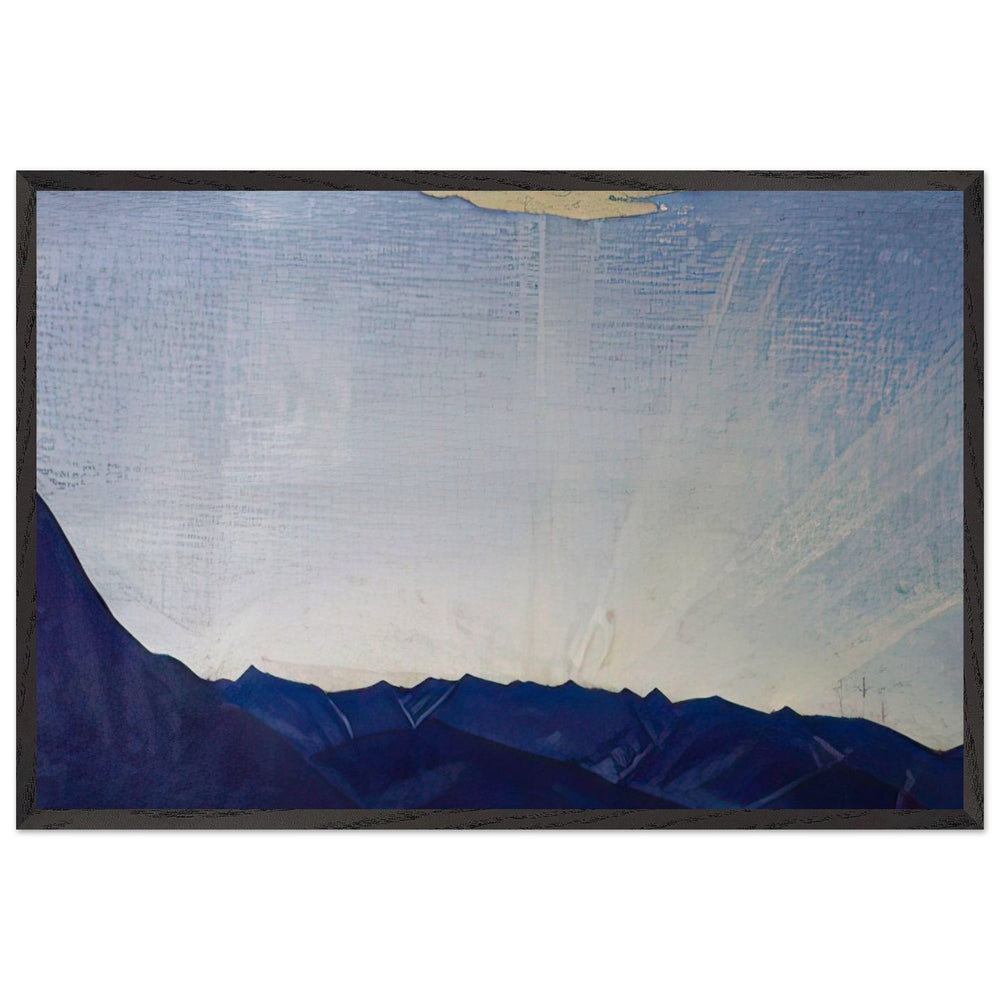 Morning by Nicholas Roerich, framed poster
