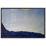Morning by Nicholas Roerich, framed poster
