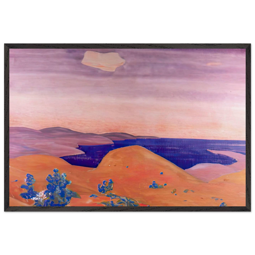 Morocco by Nicholas Roerich, framed poster