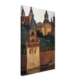 Moscow. View of Kremlin from Zamoskvorechie by Nicholas Roerich, canvas