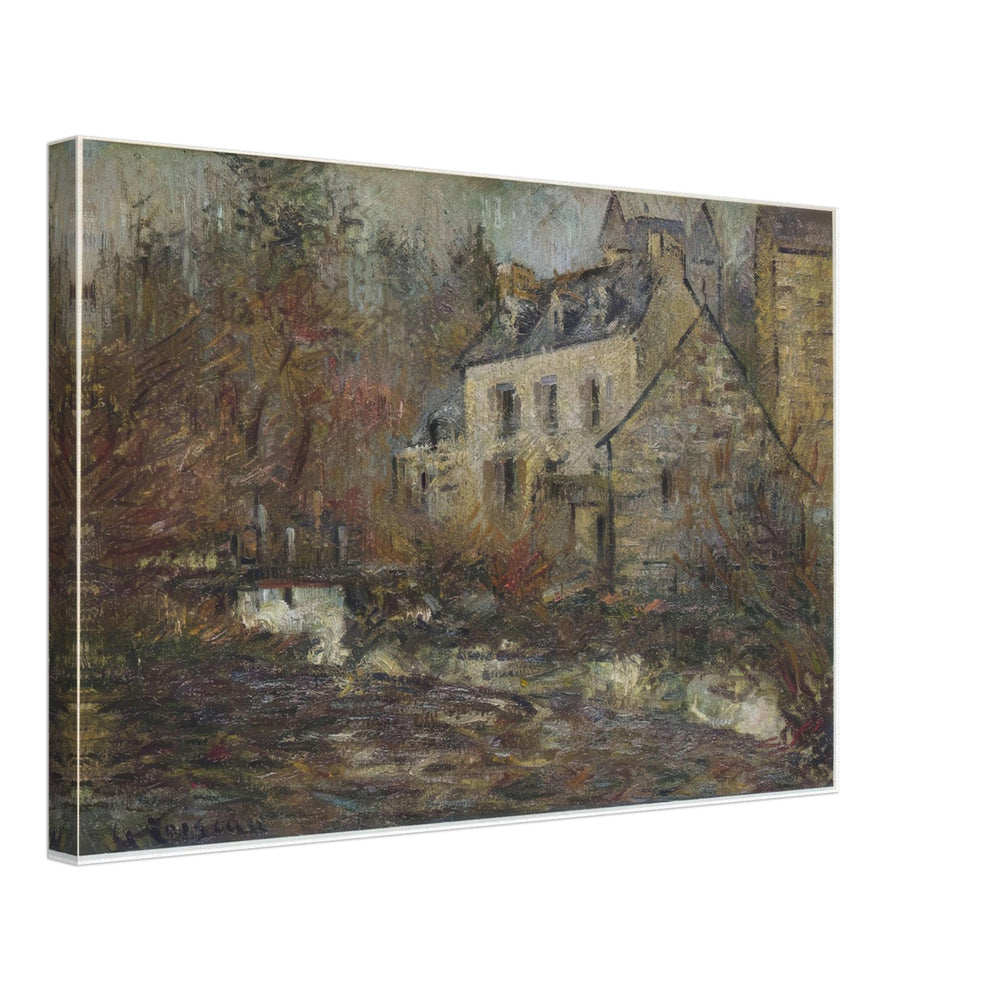 Moulin Simondou a Pont Aven by Gustave Loiseau, canvas