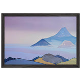 Mount Fuji by Nicholas Roerich, framed poster, view 2