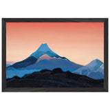 Mount Fuji by Nicholas Roerich, framed poster, view 2
