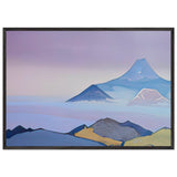 Mount Fuji by Nicholas Roerich, framed poster, view 3