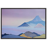 Mount Fuji by Nicholas Roerich, framed poster