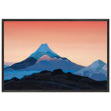 Mount Fuji by Nicholas Roerich, framed poster