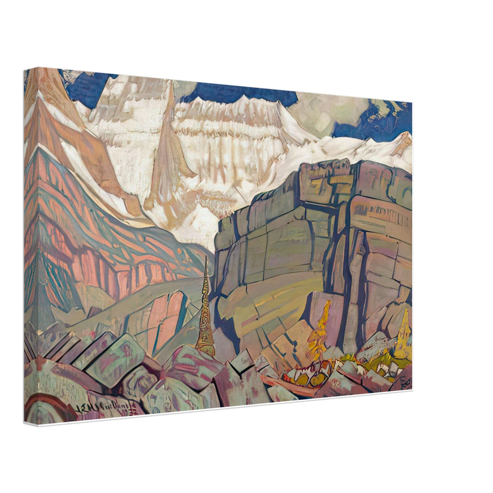 Mount Lefroy by J. E. H. MacDonald, canvas