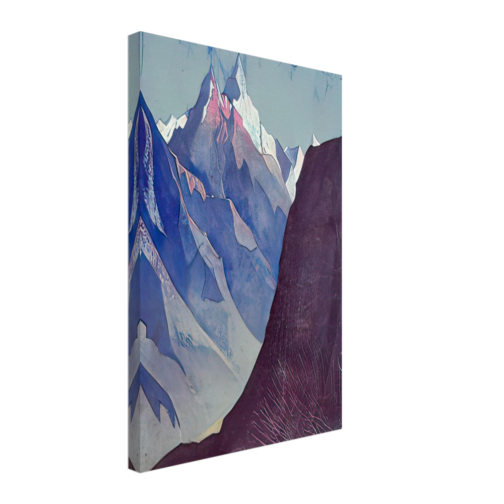 Mount M by Nicholas Roerich, canvas