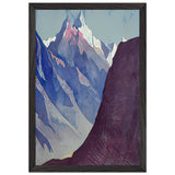 Mount M by Nicholas Roerich, framed poster, view 2