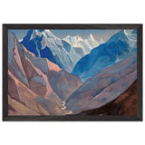 Mount M by Nicholas Roerich, framed poster, view 2