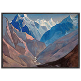Mount M by Nicholas Roerich, framed poster, view 3