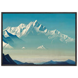 Mount of Five Treasures (Two Worlds) by Nicholas Roerich, framed poster, view 3