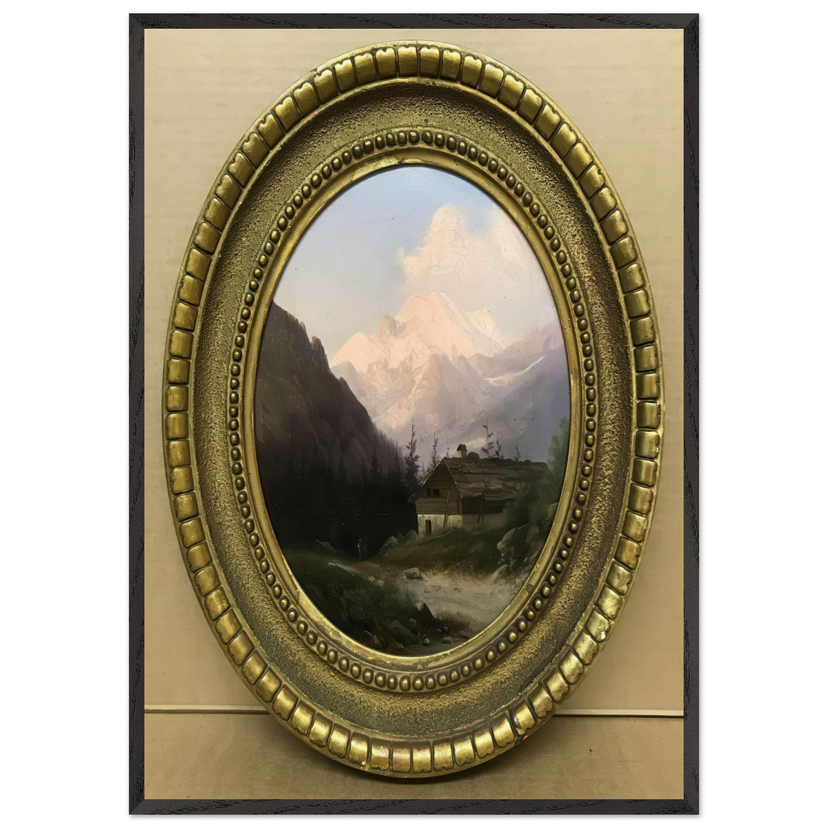 Mount Rosa, Italy by Guido Agostini, framed poster, view 3