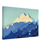 Mountain Abode by Nicholas Roerich, canvas