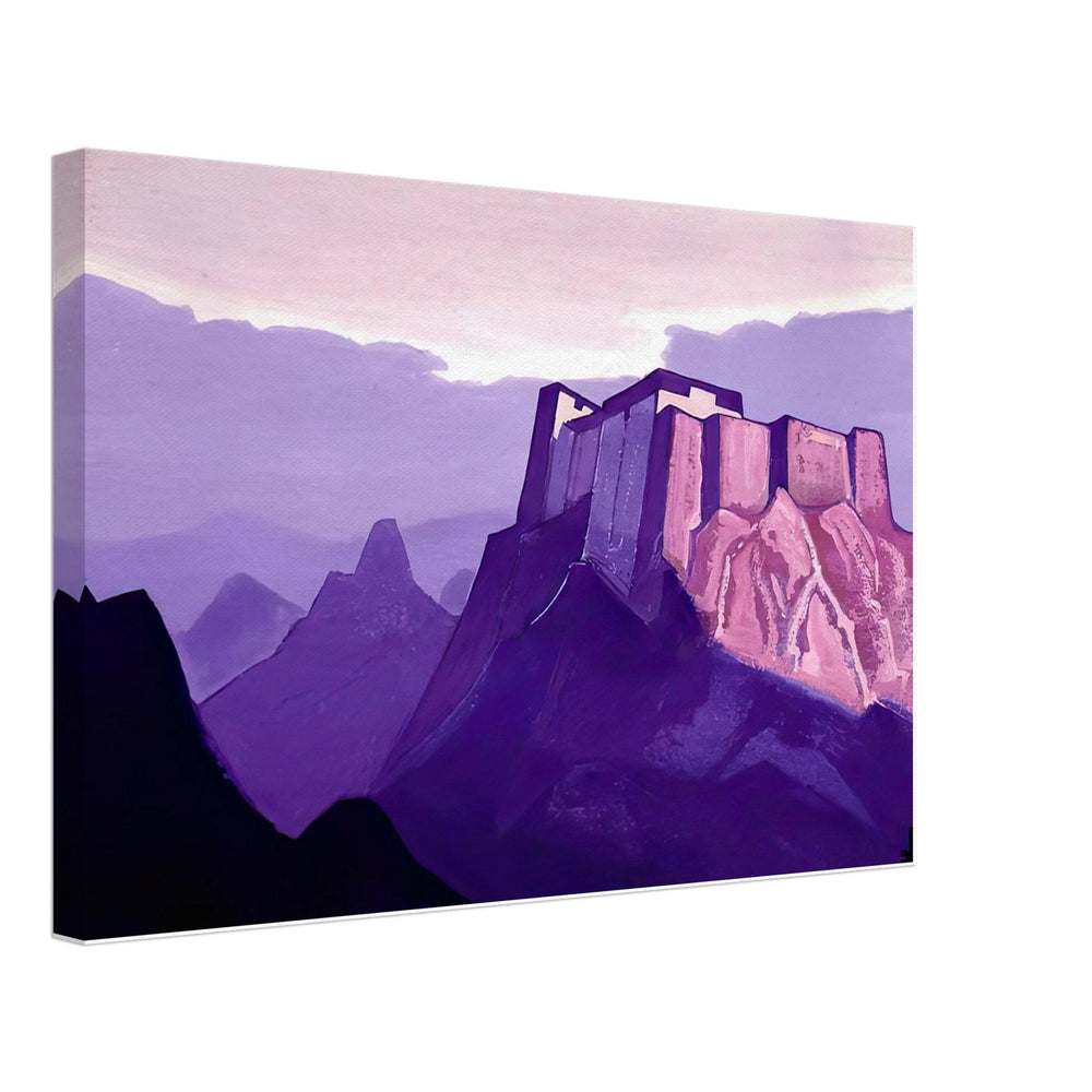 Mountain Abode by Nicholas Roerich, canvas