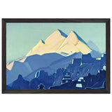 Mountain Abode by Nicholas Roerich, framed poster, view 2