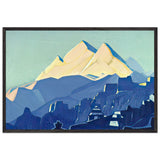 Mountain Abode by Nicholas Roerich, framed poster